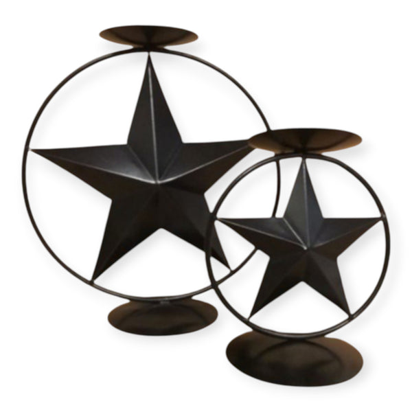 SWEN Clara, Pack Of 2  Star Ring Tealight Holders