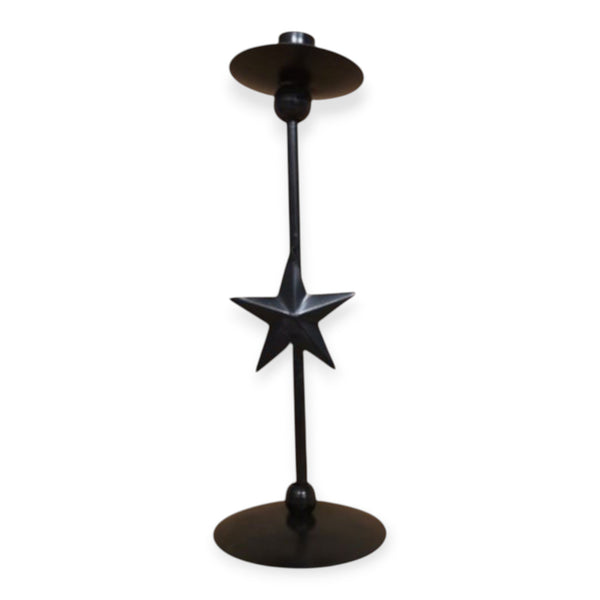 SWEN Madalina, Tall Midnight Star Taper Candle Holder