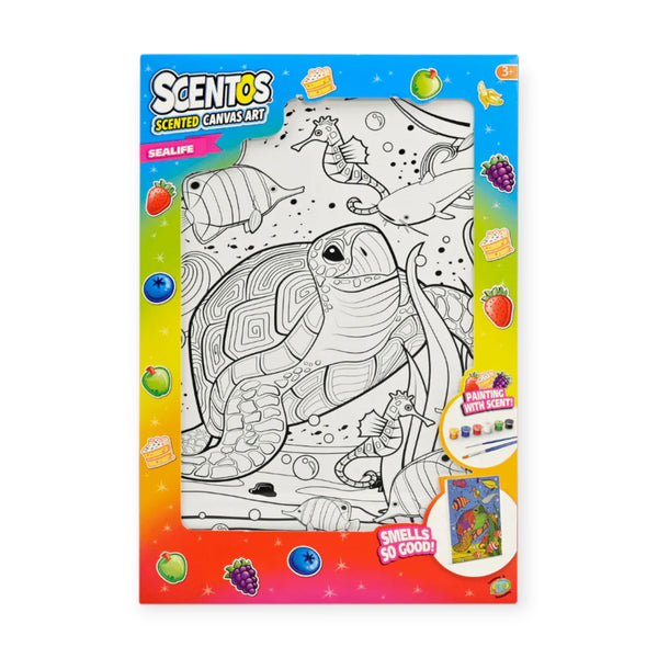 Scentos Canvas Paint Creations, Sea Life