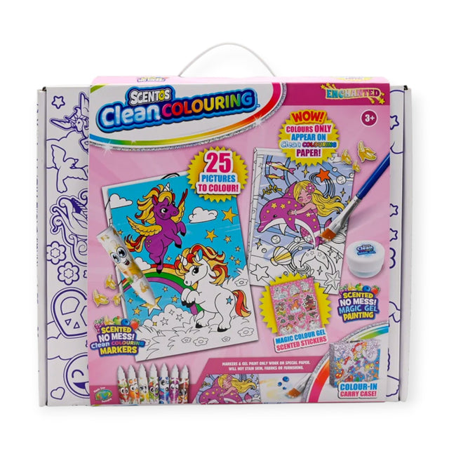 Scentos Clean Colouring Box Set - Enchanted