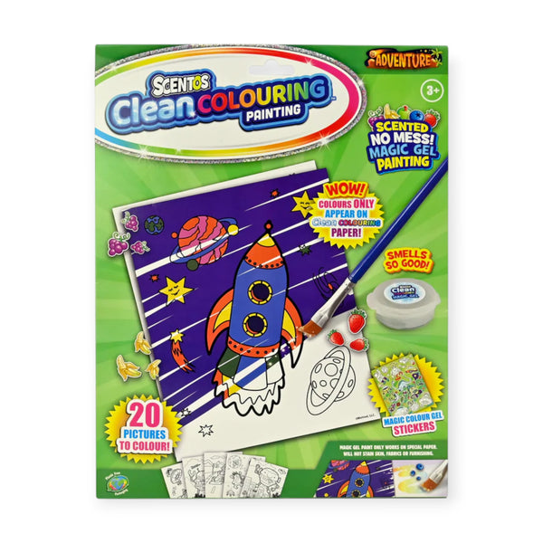 Scentos Clean Colouring Painting - Adventure