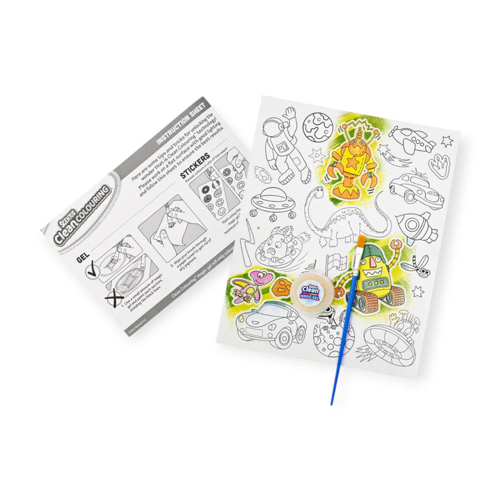 Scentos Clean Colouring Painting - Adventure – BabyAmore
