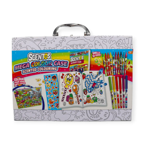 Scentos Colour In Mini Case Mega Colouring