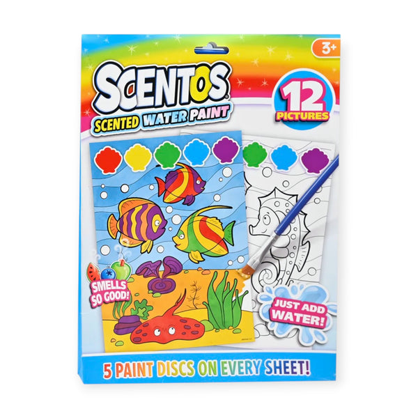 Scentos Magic Painting Pictures, 12 Sheets
