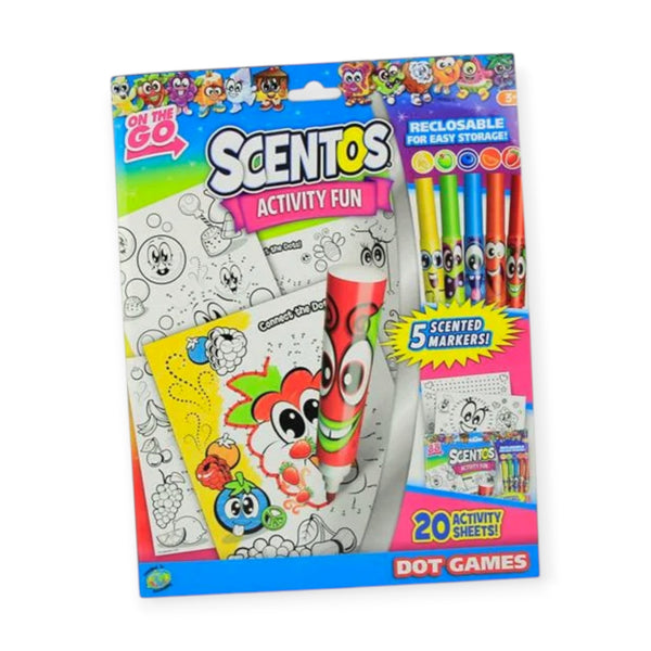 Scentos On The Go Scented Activity Fun Sets - Dot To Dot