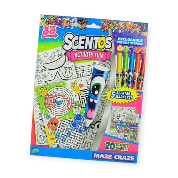Scentos On The Go Scented Activity Fun Sets - Maze Craze
