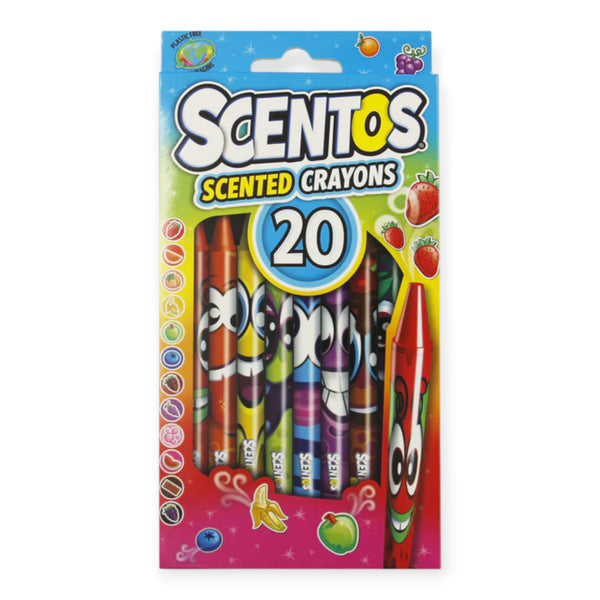Scentos Scented Crayons, Pack Of 20