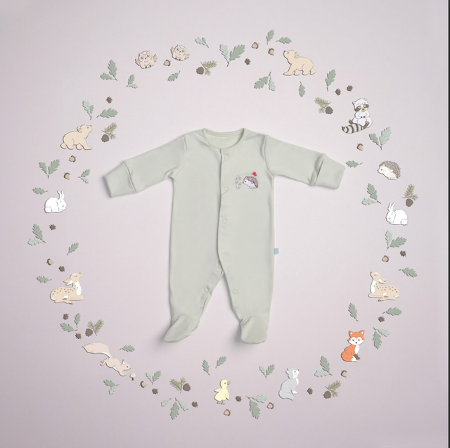 Blooms and Butterflies Cradled in Love Combo - Sage Green