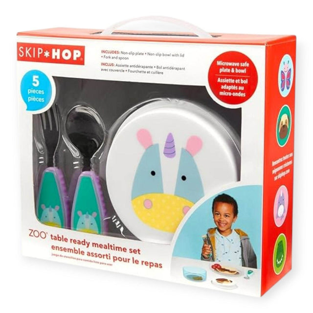 Skip Hop Zoo Table Ready Mealtime Set - Unicorn