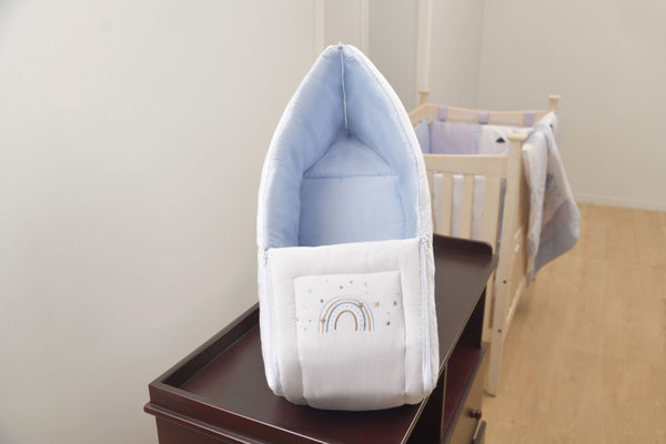 Blooms and Butterflies Rainbow Blue Sleeping Bag