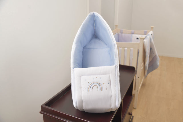 Blooms and Butterflies Rainbow Blue Sleeping Bag