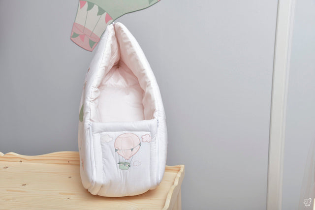 Blooms and Butterflies Windy Pink Sleeping Bag