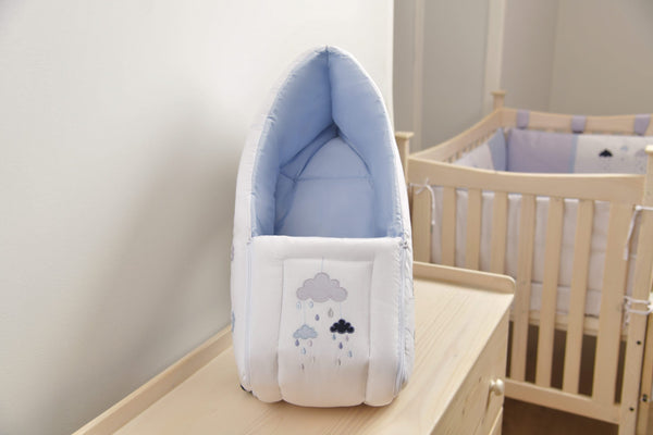 Blooms and Butterflies Rainy Blue Sleeping Bag