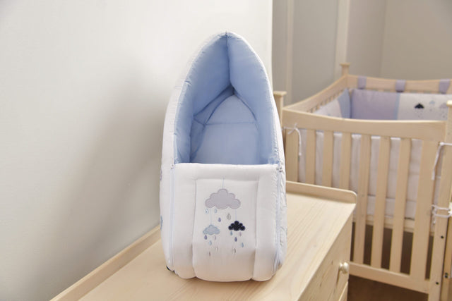 Blooms and Butterflies Rainy Blue Sleeping Bag