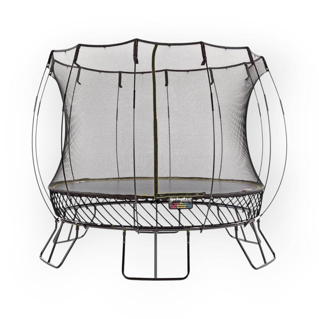 Springfree Compact Round Trampoline With Enclosure (Along with the Springfree FlexrHoop Basketball Free)