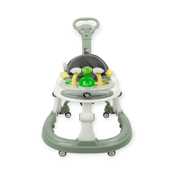 Steelbird Baby Walker With Parental Handle-Sea Green