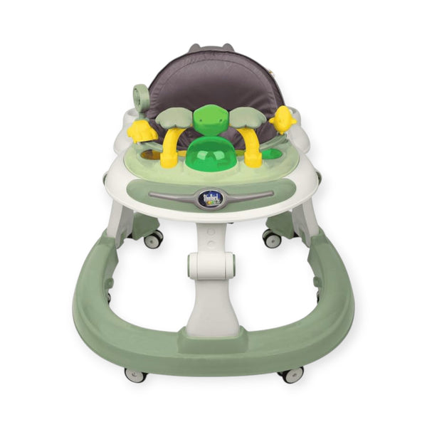 Steelbird Baby Walker with Push Handle-Sea Green