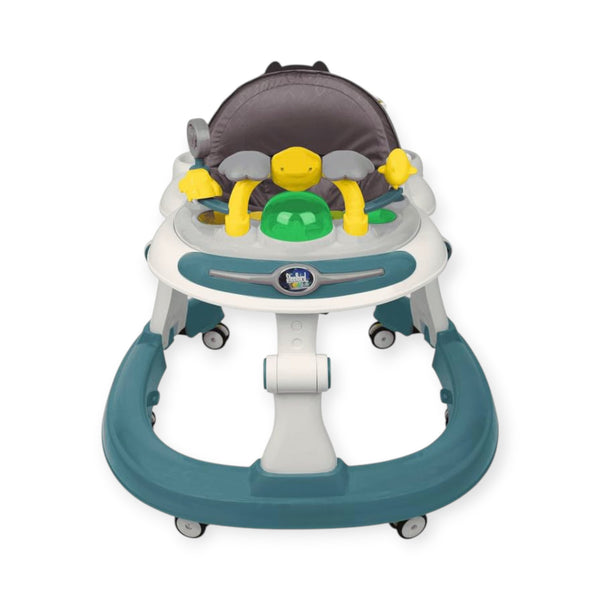 Steelbird Baby Walker with Push Handle-Teal