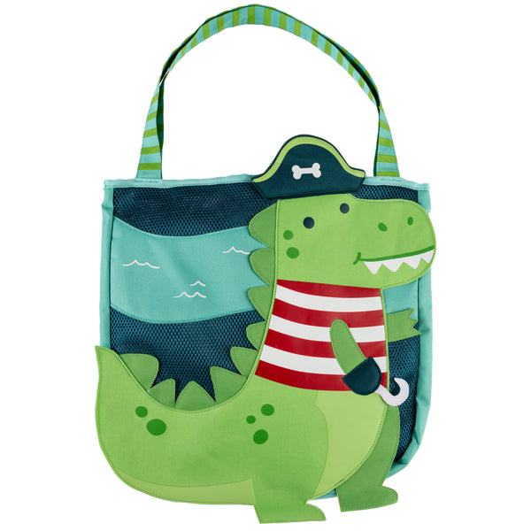 Stephen Joseph Beach Totes Dino Pirate