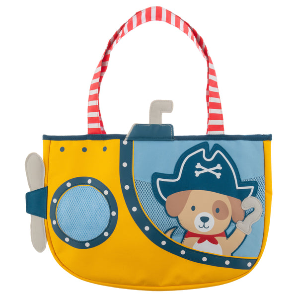 Stephen Joseph Beach Totes Pirate Dog