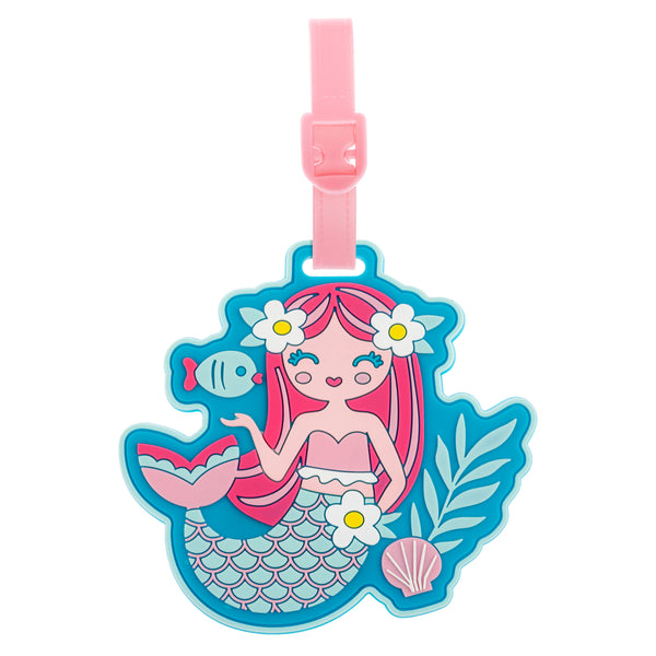 Stephen Joseph Luggage Tag Mermaid