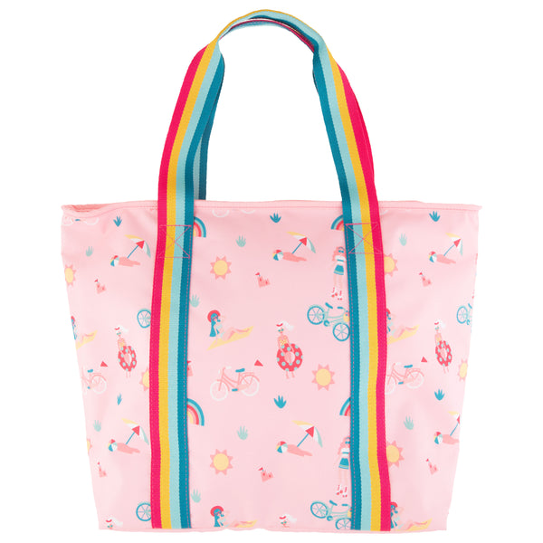 Stephen Joseph Printed Beach Tote Beach Day