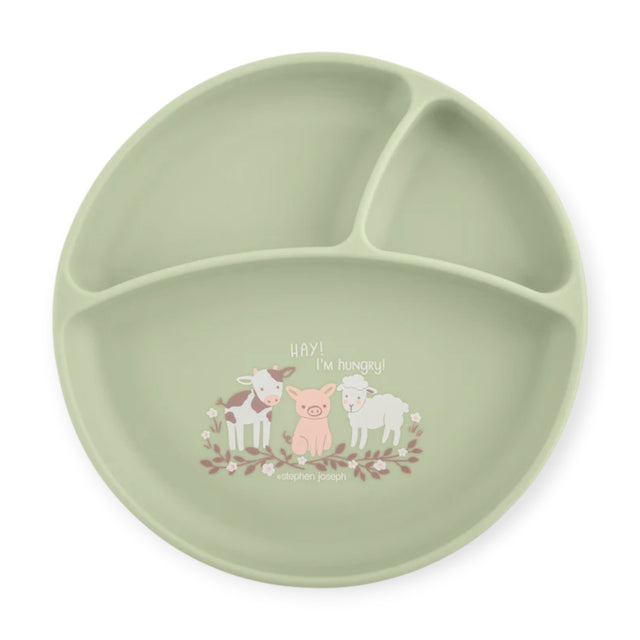 Stephen Joseph Silicone Plate Farm