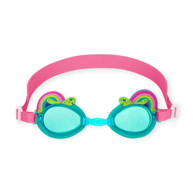 Stephen Joseph Swim Goggles Rainbow Turtle