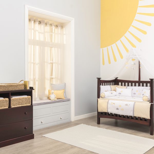 Blooms and Butterflies Sunny Full Bedding Set