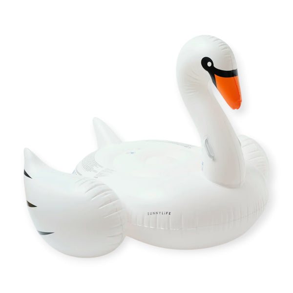 Sunnylife The Resort Original Luxe Ride-On Float Swan