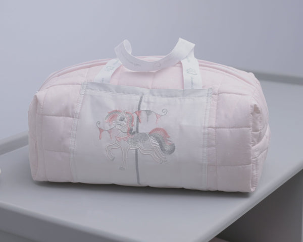 Blooms and Butterflies Merry Go Round Theater Bag Girl