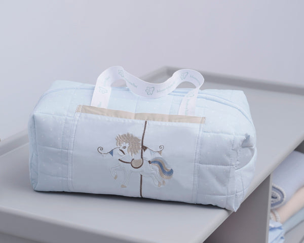 Blooms and Butterflies Merry Go Round Theater Bag Boy