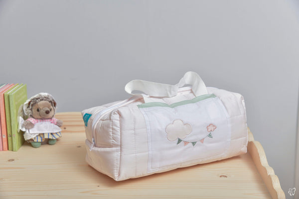 Blooms and Butterflies Windy Pink Theater Bag