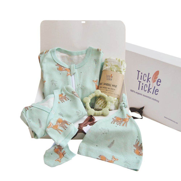Tickle Tickle Dasher Babys First Organic Gift Hamper - BabyAmore