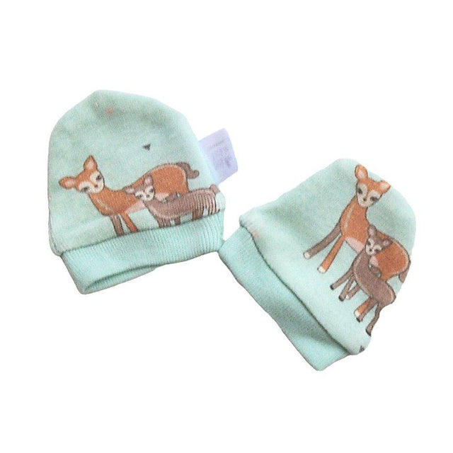 Tickle Tickle Dasher Organic Newborn Mittens