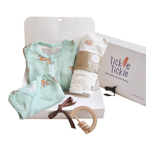 Tickle Tickle Dasher Tots Organic Essential Gift Hamper - BabyAmore