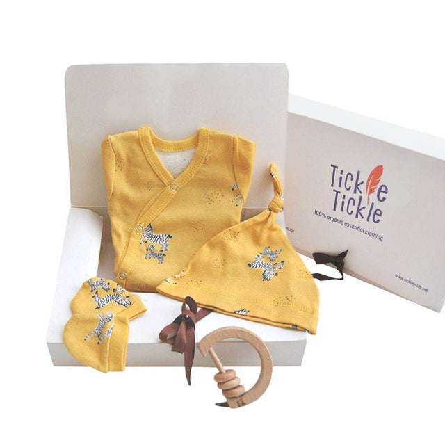 Tickle Tickle Zesty Zoe Organic Newborn Gift Bundle