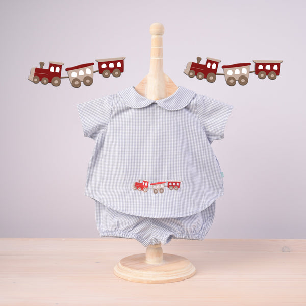Blooms and Butterflies Vehicle - Wild Wild West Newborn Boy Shirt and Shorts Set