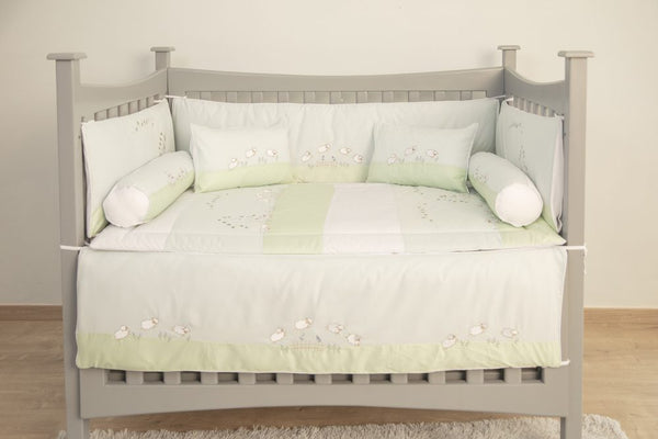 Blooms and Butterflies Winter Lambs Comforter