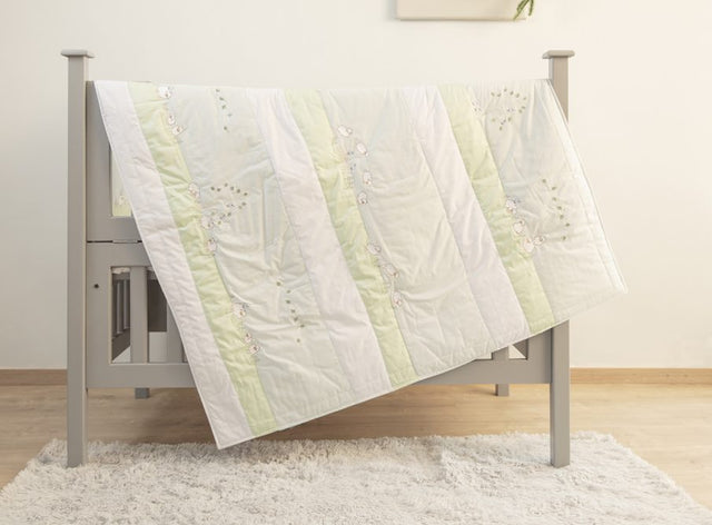 Blooms and Butterflies Winter Lambs Swaddle