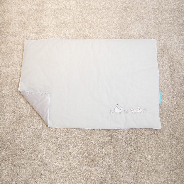 Blooms and Butterflies Winter Lambs Changing Mat