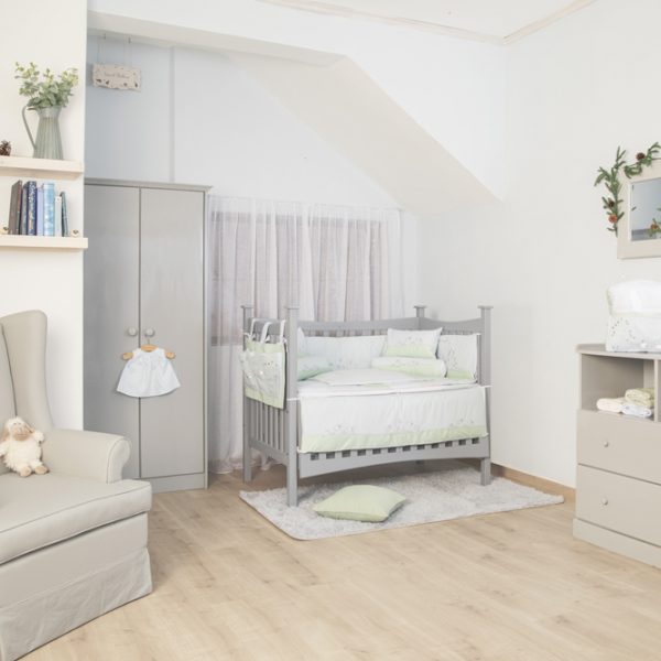 Blooms and Butterflies Winter Lambs Full Bedding Set