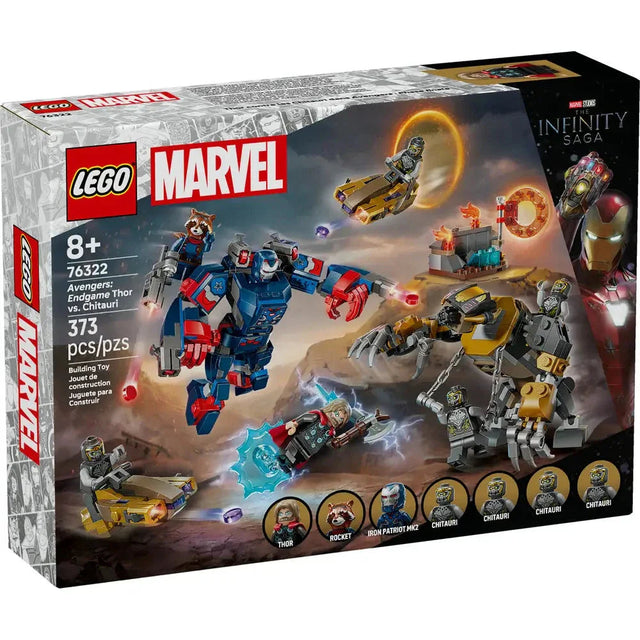 Lego Super Heroes Marvel Avengers: Endgame Thor vs. Chitauri (373 Pieces)