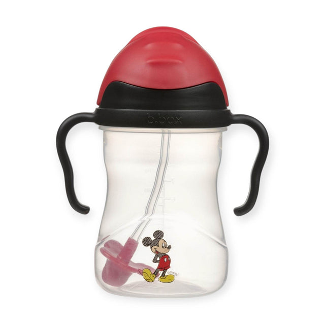 b.box Disney Weighted Straw Sippy Cup - Mickey Mouse - 240ml