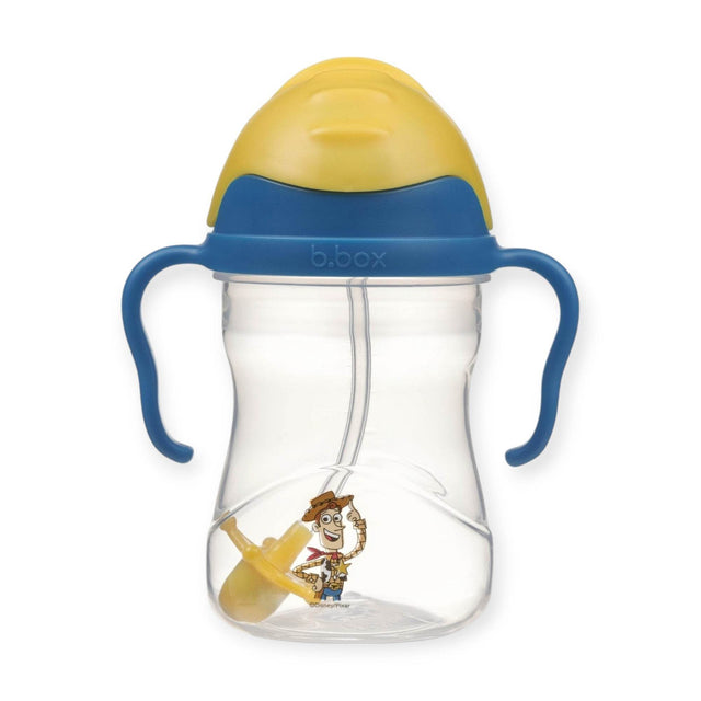 b.box Disney Weighted Straw Sippy Cup - Woody - 240ml
