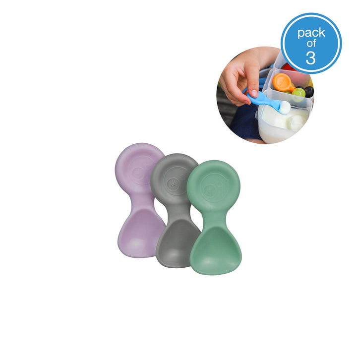 b.box Mini Spoon Set of 3 Pastel - BabyAmore