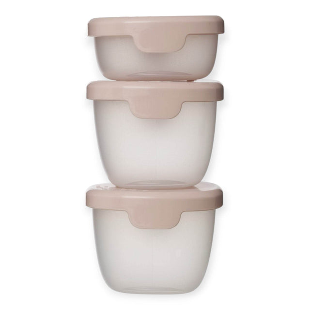 b.box Portable Snack Tubs Pack of 3 Berry Pink
