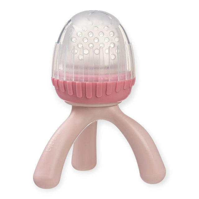 b.box Silicone Fresh Food Feeder Blush Pink