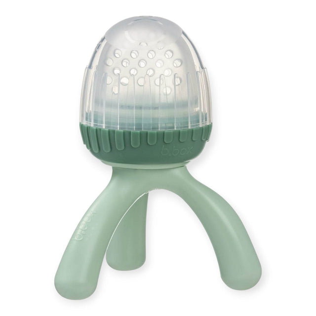 b.box Silicone Fresh Food Feeder Sage Green