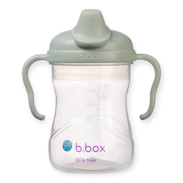 b.box Soft Spout Cup 240ml Sage Green